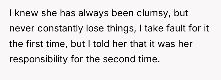 I knew she has always been clumsy, but never constantly...