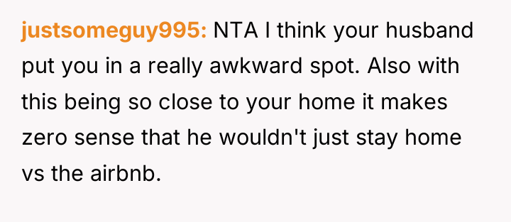 justsomeguy995 NTA I think your husband put you in a...