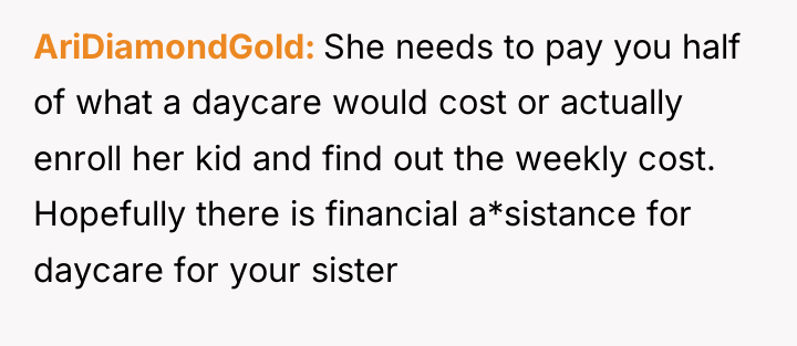 AriDiamondGold She needs to pay you half of what a...
