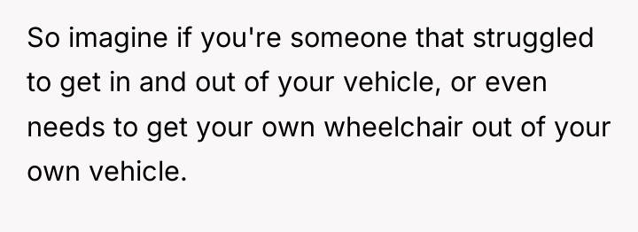 So imagine if you're someone that struggled to get in...