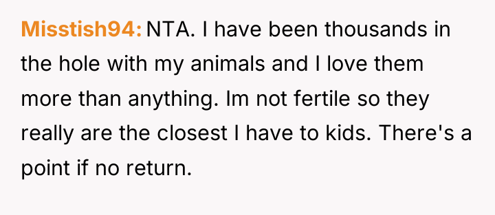 Misstish94 NTA. I have been thousands in the hole with...