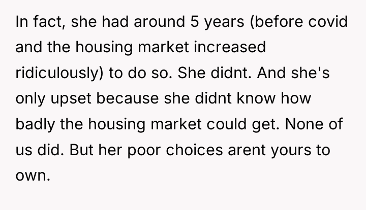In fact, she had around 5 years (before covid and...