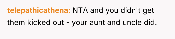 telepathicathena NTA and you didn't get them kicked out -...