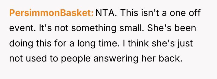 PersimmonBasket NTA. This isn't a one off event. It's not...