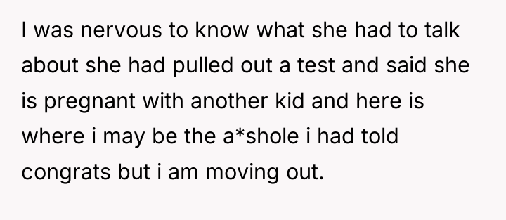 I was nervous to know what she had to talk...