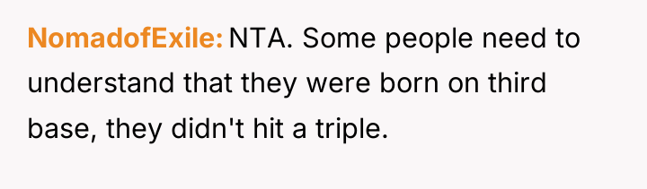 NomadofExile NTA. Some people need to understand that they were...