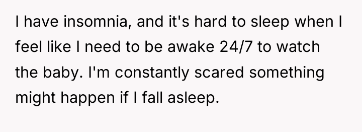 I have insomnia, and it's hard to sleep when I...
