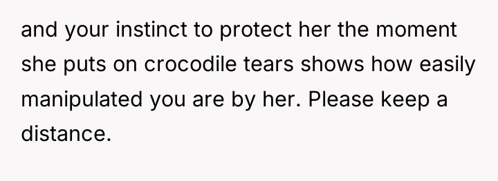 and your instinct to protect her the moment she puts...