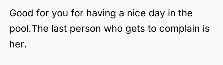 Good for you for having a nice day in the...