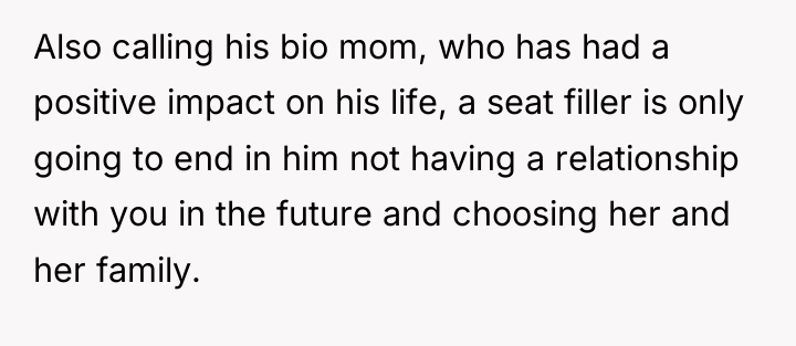 Also calling his bio mom, who has had a positive...