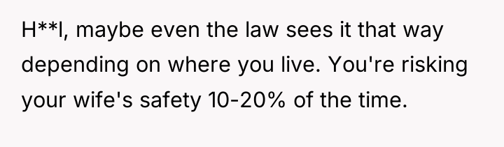 H**l, maybe even the law sees it that way depending...