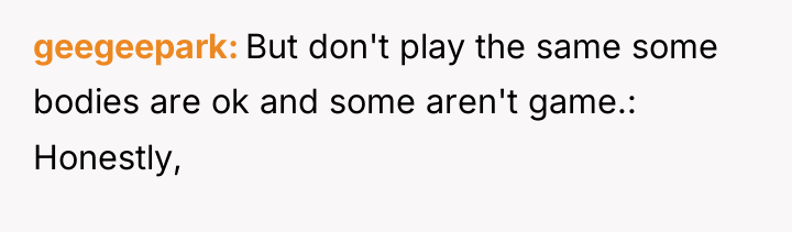 geegeepark But don't play the same some bodies are ok...