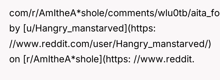 com/r/AmItheA*shole/comments/wlu0tb/aita_for_blocking_access_to_my_food_and/) by [u/Hangry_manstarved](https: //www.reddit.com/user/Hangry_manstarved/) on [r/AmItheA*shole](https: //www.reddit.