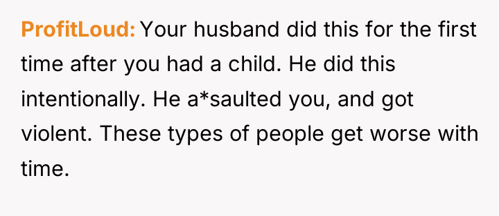 ProfitLoud Your husband did this for the first time after...