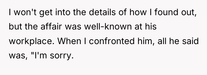 I won't get into the details of how I found...