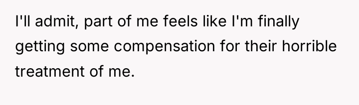 I'll admit, part of me feels like I'm finally getting...