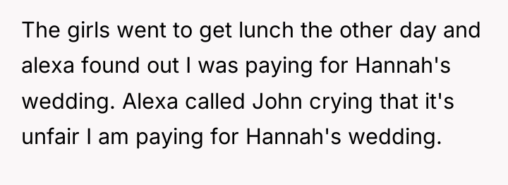 The girls went to get lunch the other day and...