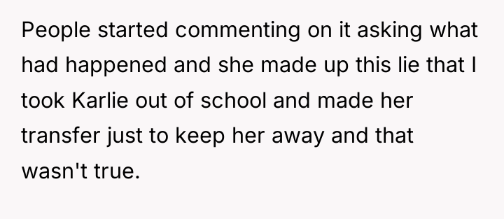 People started commenting on it asking what had happened and...