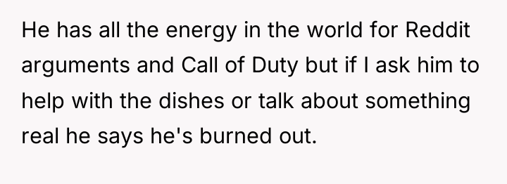He has all the energy in the world for Reddit...