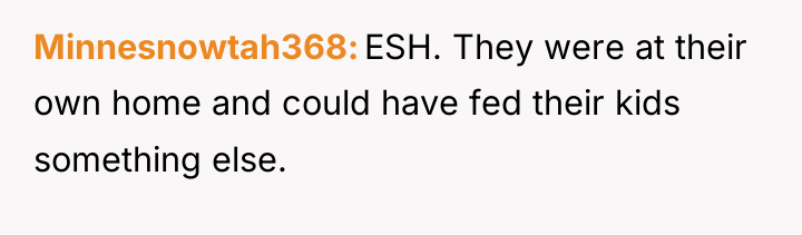 Minnesnowtah368 ESH. They were at their own home and could...