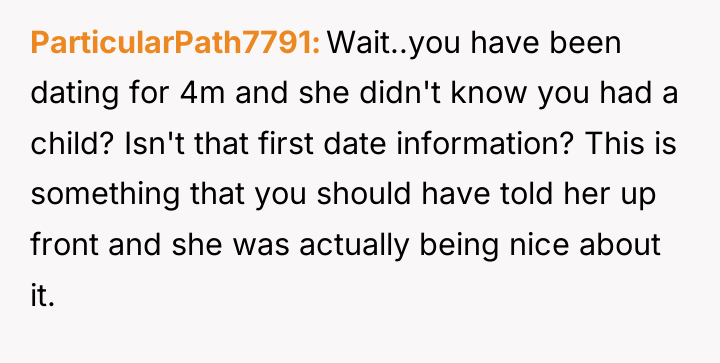 ParticularPath7791 Wait..you have been dating for 4m and she didn't...