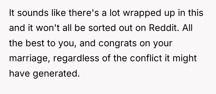It sounds like there's a lot wrapped up in this...