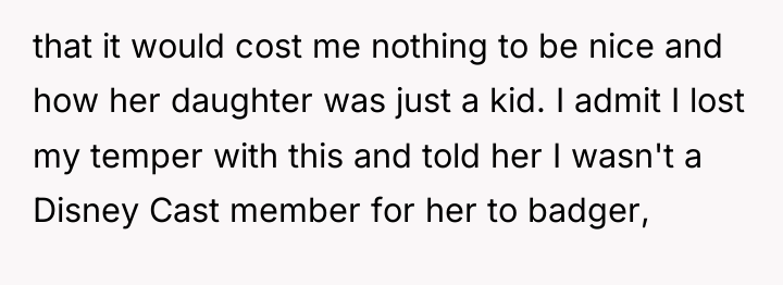 that it would cost me nothing to be nice and...