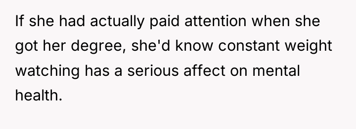 If she had actually paid attention when she got her...