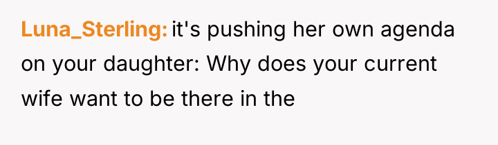 Luna_Sterling it's pushing her own agenda on your daughter: Why...