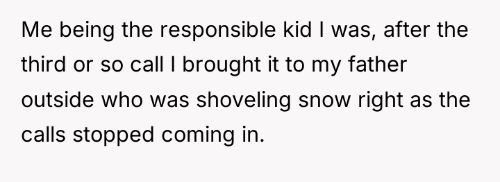 Me being the responsible kid I was, after the third...