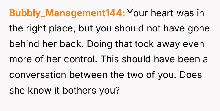 Bubbly_Management144 Your heart was in the right place, but you...