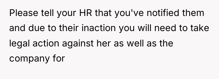 Please tell your HR that you've notified them and due...