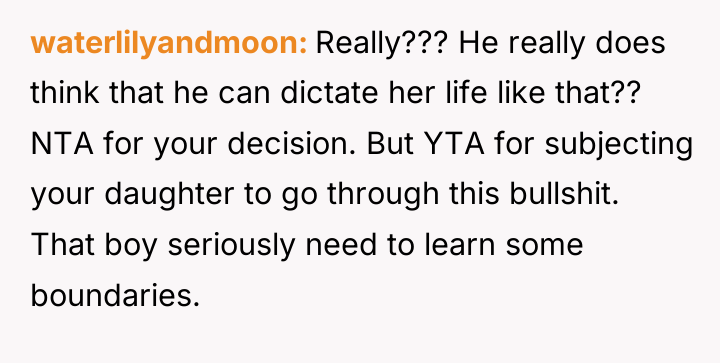waterlilyandmoon Really??? He really does think that he can dictate...