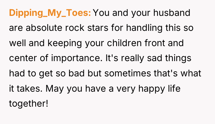 Dipping_My_Toes You and your husband are absolute rock stars for...