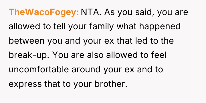 TheWacoFogey NTA. As you said, you are allowed to tell...