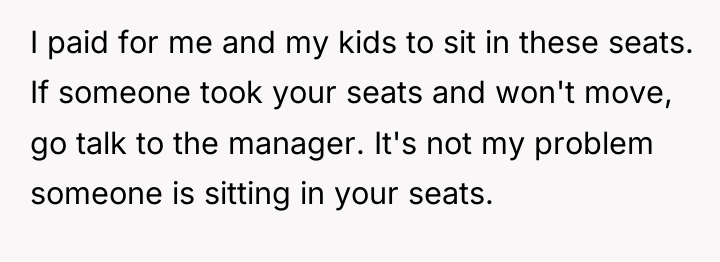 I paid for me and my kids to sit in...