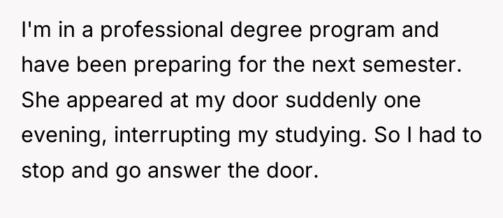I'm in a professional degree program and have been preparing...