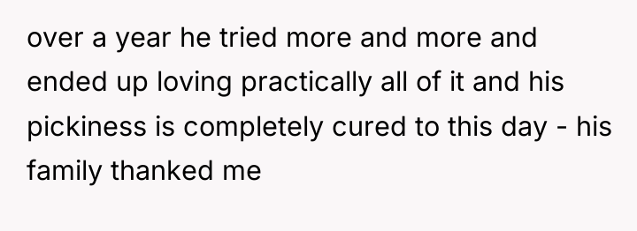 over a year he tried more and more and ended...