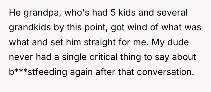 He grandpa, who's had 5 kids and several grandkids by...