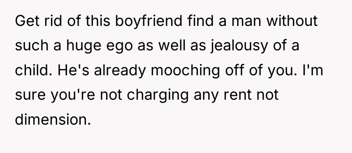 Get rid of this boyfriend find a man without such...