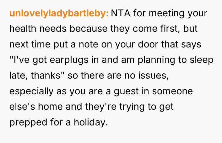 unlovelyladybartleby NTA for meeting your health needs because they come...