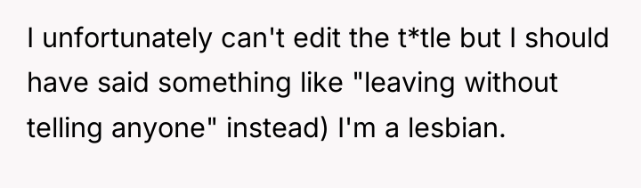I unfortunately can't edit the t*tle but I should have...