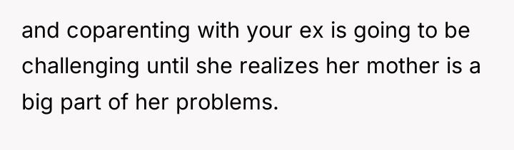 and coparenting with your ex is going to be challenging...