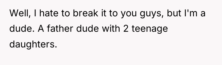 Well, I hate to break it to you guys, but...