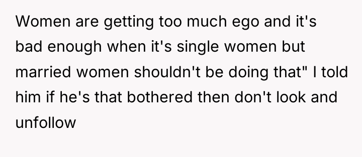 Women are getting too much ego and it's bad enough...