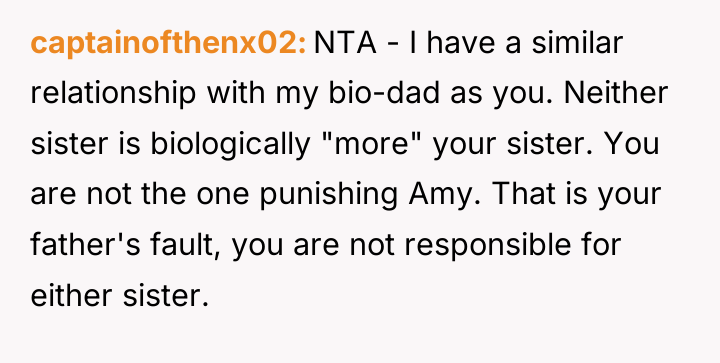 captainofthenx02 NTA - I have a similar relationship with my...