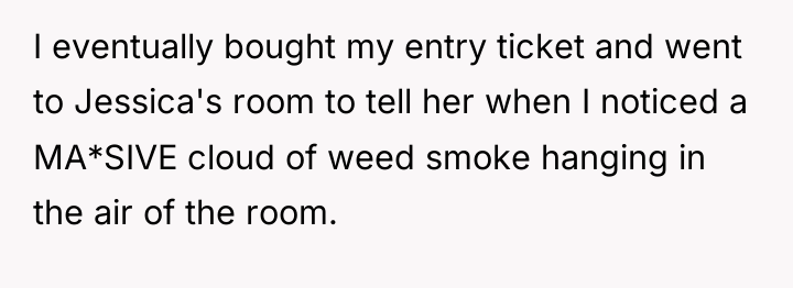 I eventually bought my entry ticket and went to Jessica's...