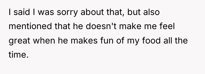 I said I was sorry about that, but also mentioned...
