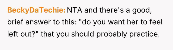 BeckyDaTechie NTA and there's a good, brief answer to this:...