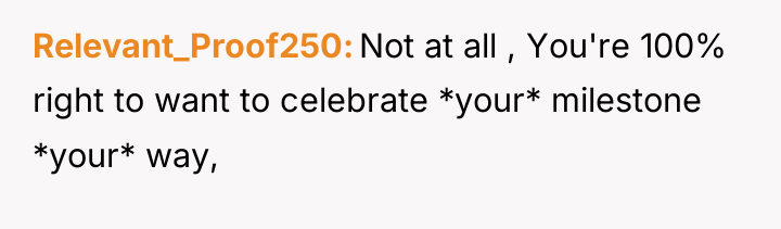 Relevant_Proof250 Not at all , You're 100% right to want...